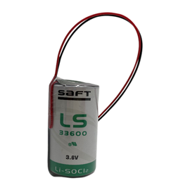 Saft LS33600 3,6V Lithium batteri SL780 med ledning